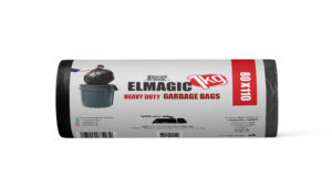 Elmagic Trash Bag Roll 1KG size 80 cm X 110 cm