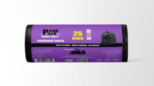 Peak Pack Trash Bag Roll 25 bags size 60 cm X 70 cm