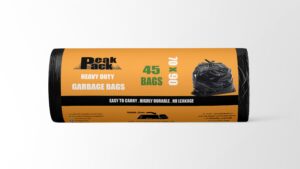 Peak Pack Trash Bag Roll 45 bags size 70 cm X 90 cm