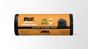 Peak Pack Trash Bag Roll 25 bags size 70 cm X 90 cm