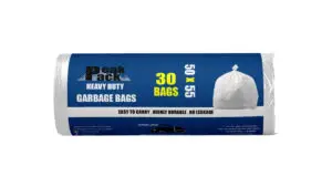 6223006698826 Peak Pack Trash Bag Roll 30 bags White size 50 cm X 55 cm