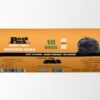 Peak Pack Trash Bag Roll 10 bags size 70 cm X 90 cm