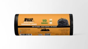 Peak Pack Trash Bag Roll 10 bags size 70 cm X 90 cm
