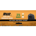 Peak pack Trash Bag Roll 25 bags size 70 cm X 90 cm