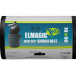 Elmagic Trash Bag Roll 1KG size 70 cm X 90 cm