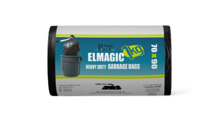 Elmagic Trash Bag Roll 1KG size 70 cm X 90 cm
