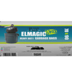 Elmagic Trash Bag Roll 0.5KG size 70 cm X 90 cm